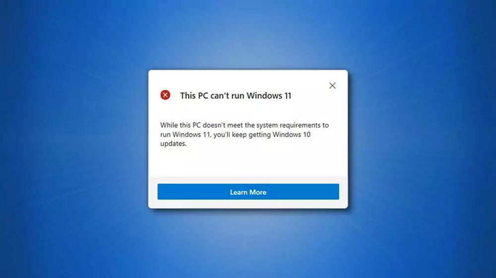 Có thật sự không cài được khi có thông báo "This PC can't run Windows 11"